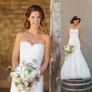NWT Kirstie Kelly Lace Wedding Dress Gown Size 6